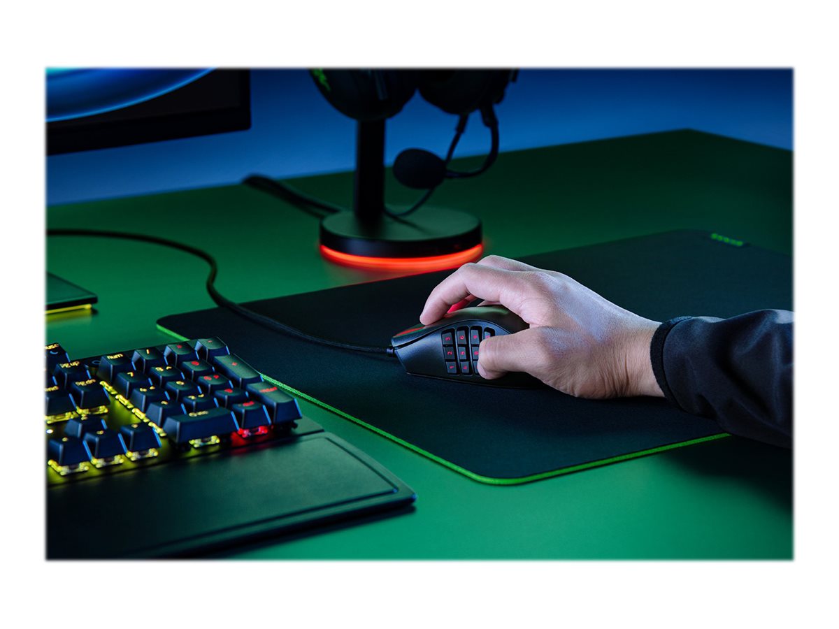 Razer Naga X Optisk Kabling Sort