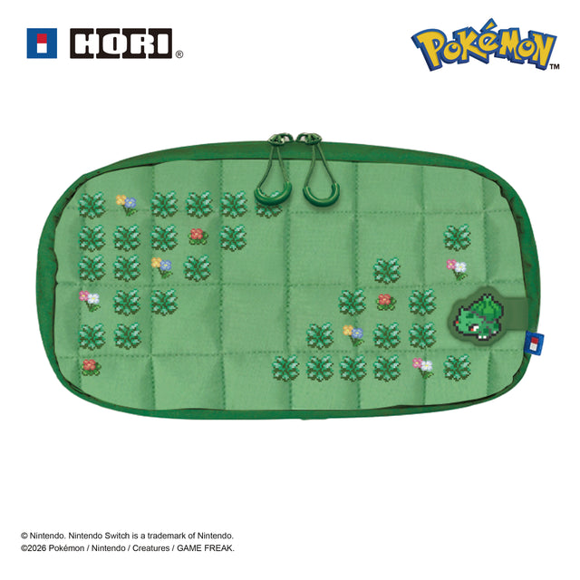 HORI - HORI Puff Pouch - Pokémon Pixel Green - Nintendo Switch 2 - Green