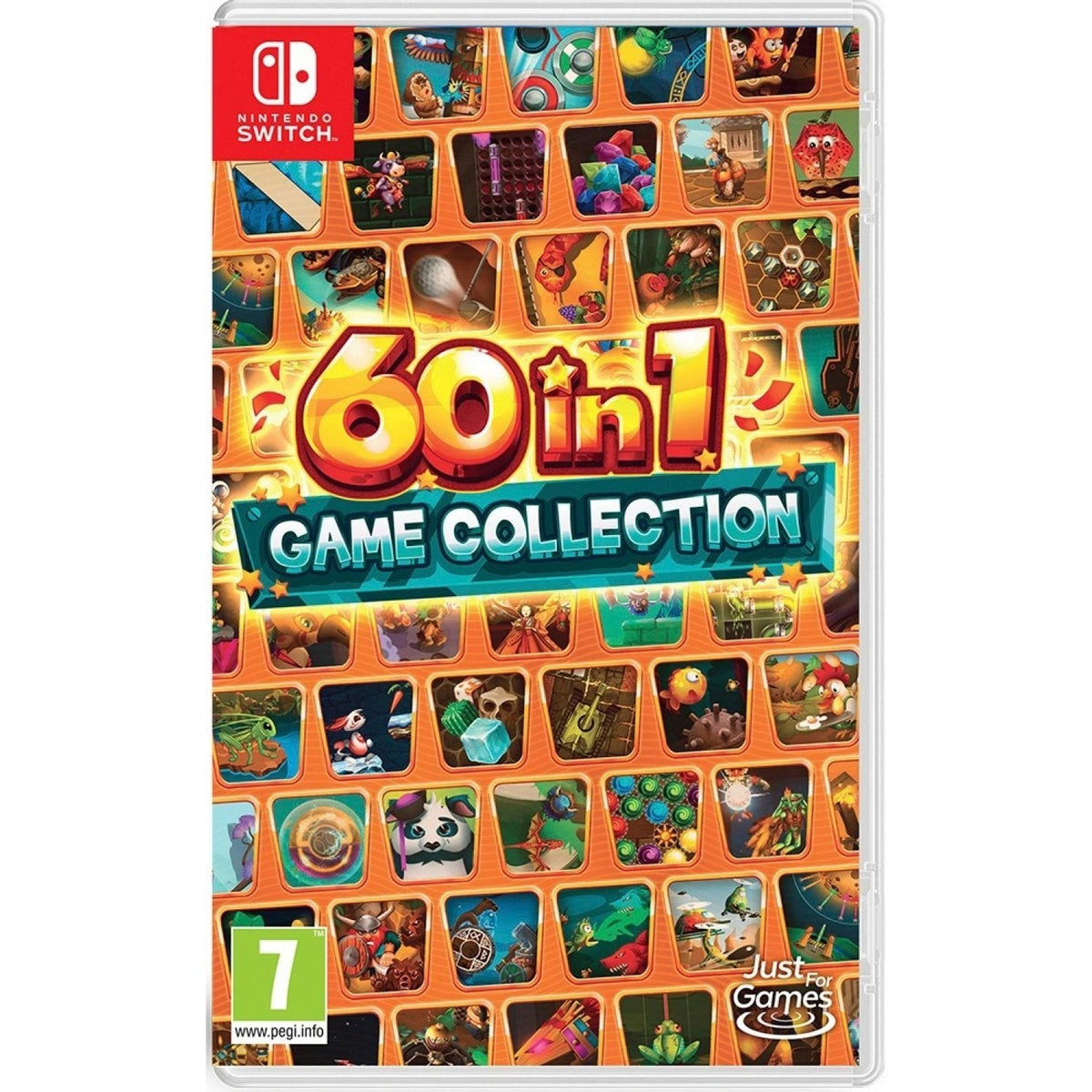 60-in-1 Game Collection – omslag til Nintendo Switch