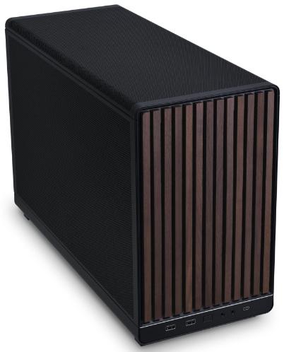 Lian Li A3- mATX-WD Black, Walnut Lian Li