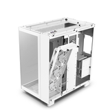 NZXT H9 Flow White Dual Chamber Mid Tower Case