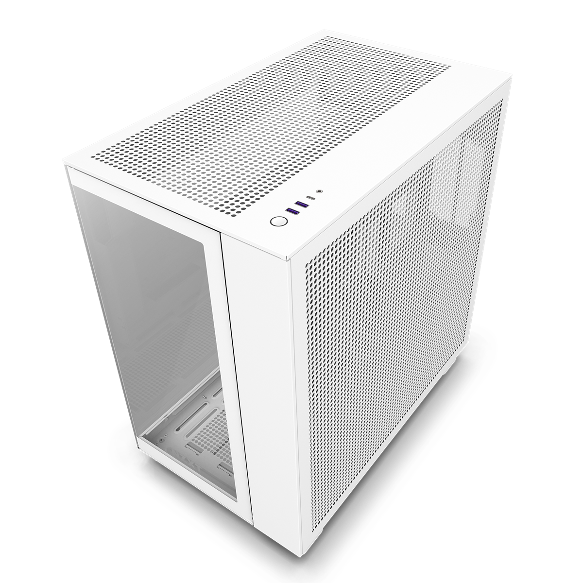 NZXT H9 Flow White Dual Chamber Mid Tower Case