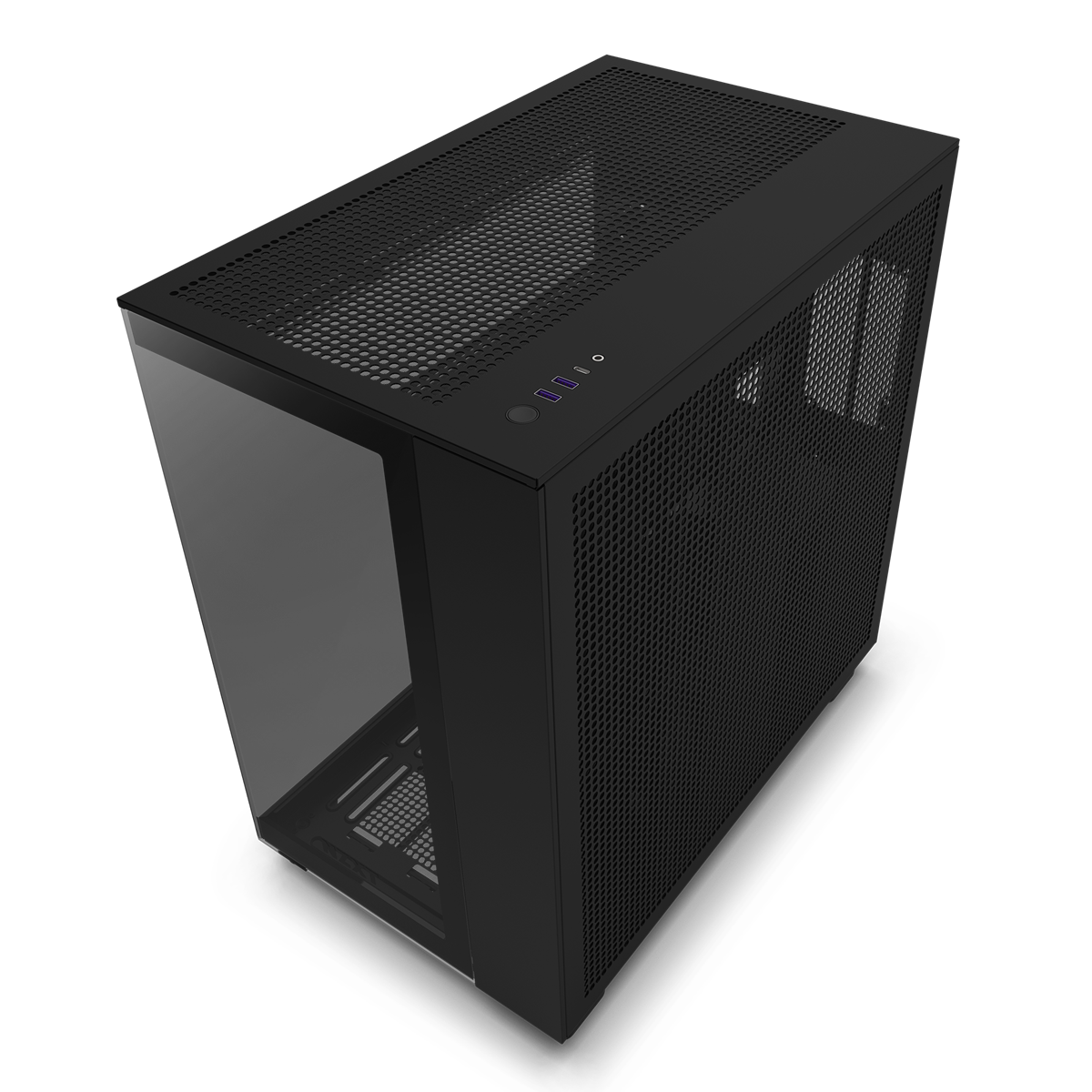 NZXT H9 Flow Black Dual Chamber Mid Tower Case