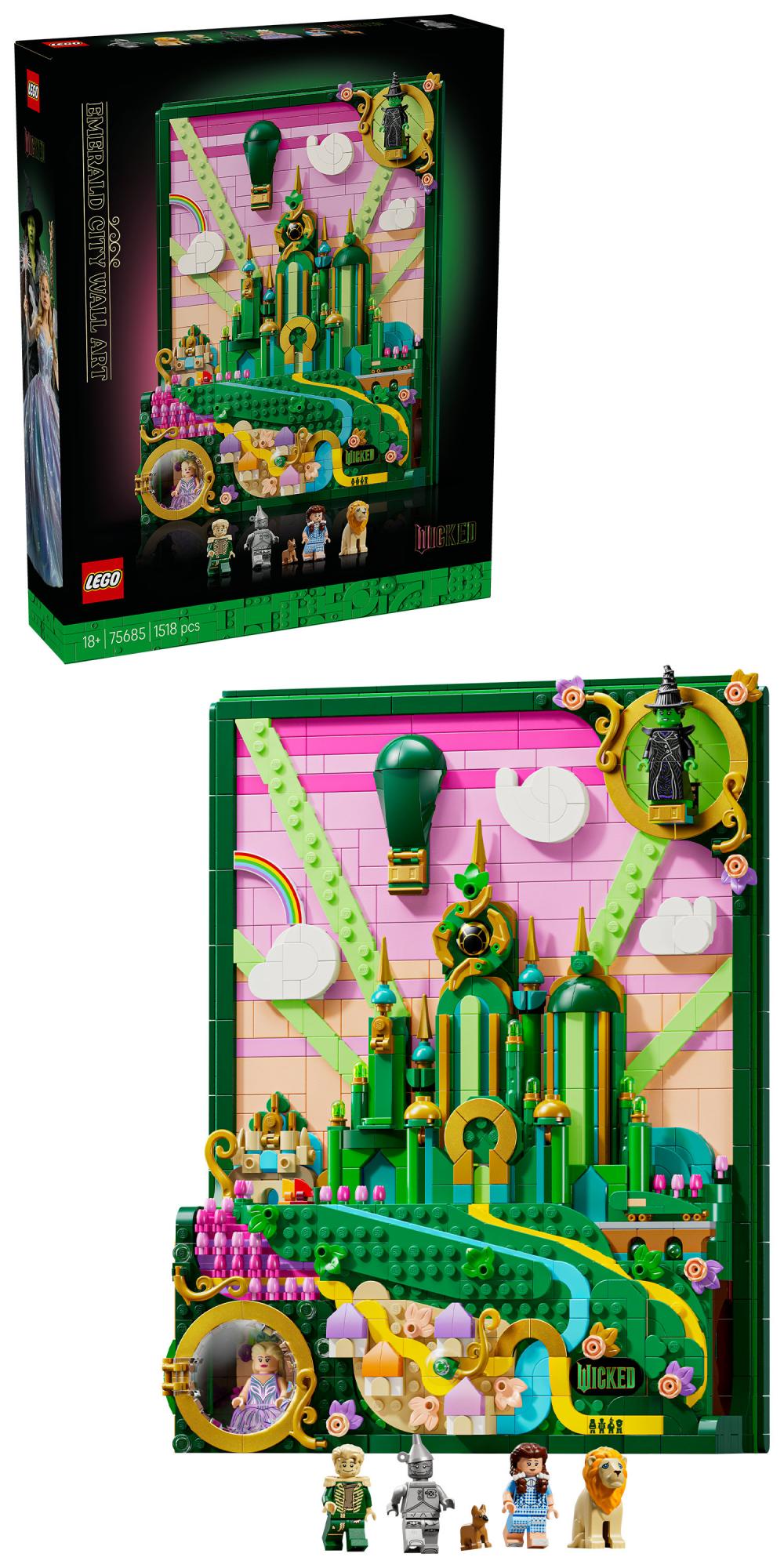 LEGO - Wicked - Emerald City Wall Art (75685) LEGO