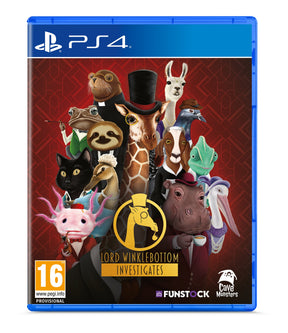 Lord Winklebottom Investigates – PlayStation 4 – spilomslag