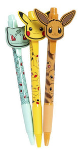 Pokémon - Pen Set, 3 pack Pokémon