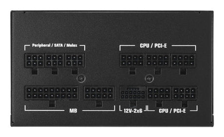 ASUS TUF Gaming 1000W Gold EVO – modulær PSU – modulære kabelstik