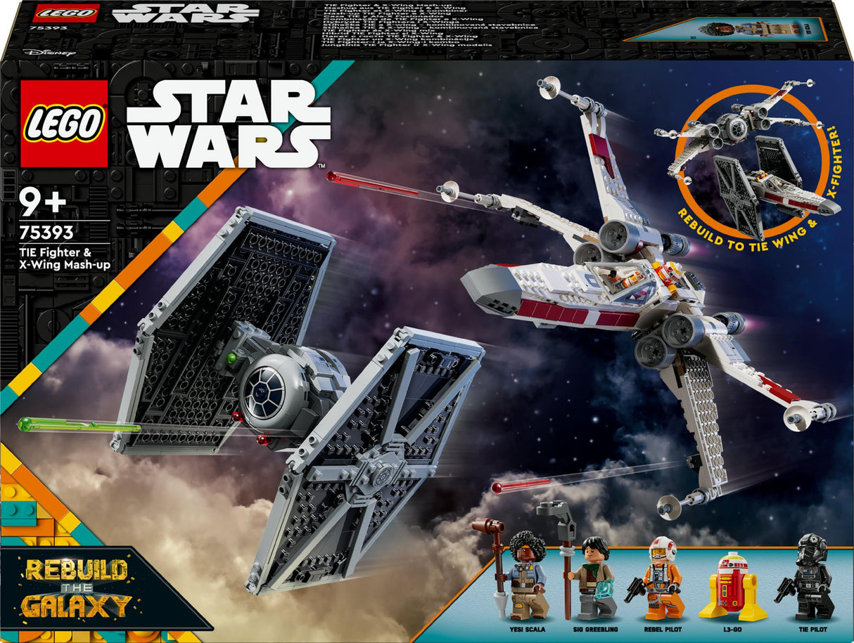 LEGO 75393 Star Wars Mashup of TIE Fighter & X-Wing LEGO
