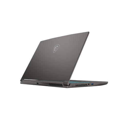 MSI Thin 15 B13UC-3073 – låg og kabinet set skråt