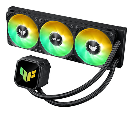 ASUS TUF Gaming LC III 360 ARGB radiator, slanger og pumpeblok