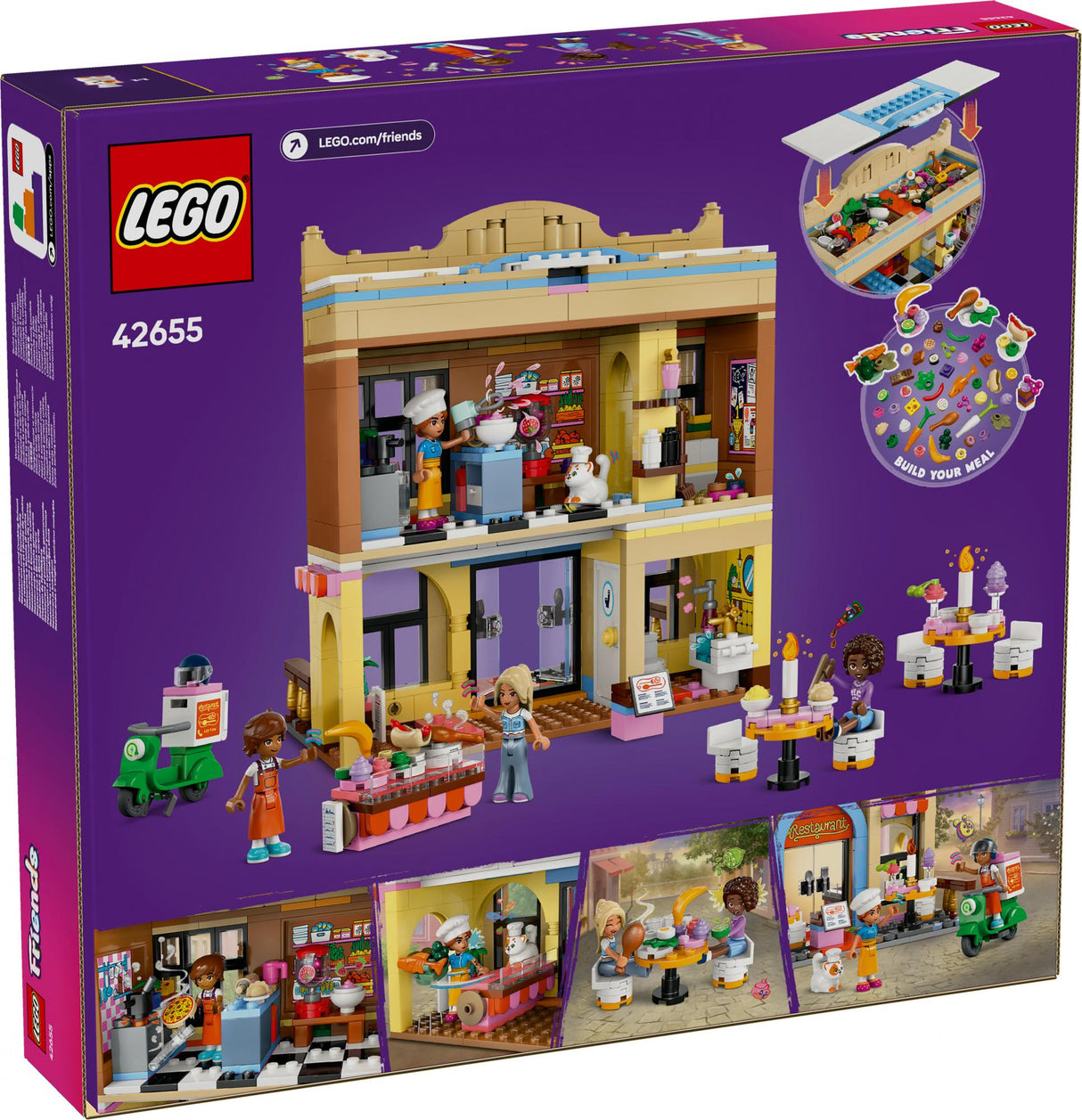 LEGO 42655 Friends Restaurant and Cooking School LEGO
