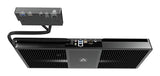 ARCTIC Senza 5700G – Windows 11 Home N – PC og separat betjeningspanel set skråt forfra