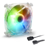 Sharkoon SHARK Disc PWM kabinetblæser – 120 mm, ARGB – billede 2