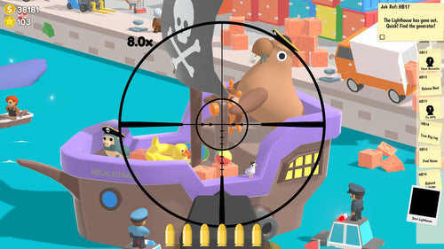 Sniper Dan - Hotshot Edition – PlayStation 5 – skærmbillede fra spillet