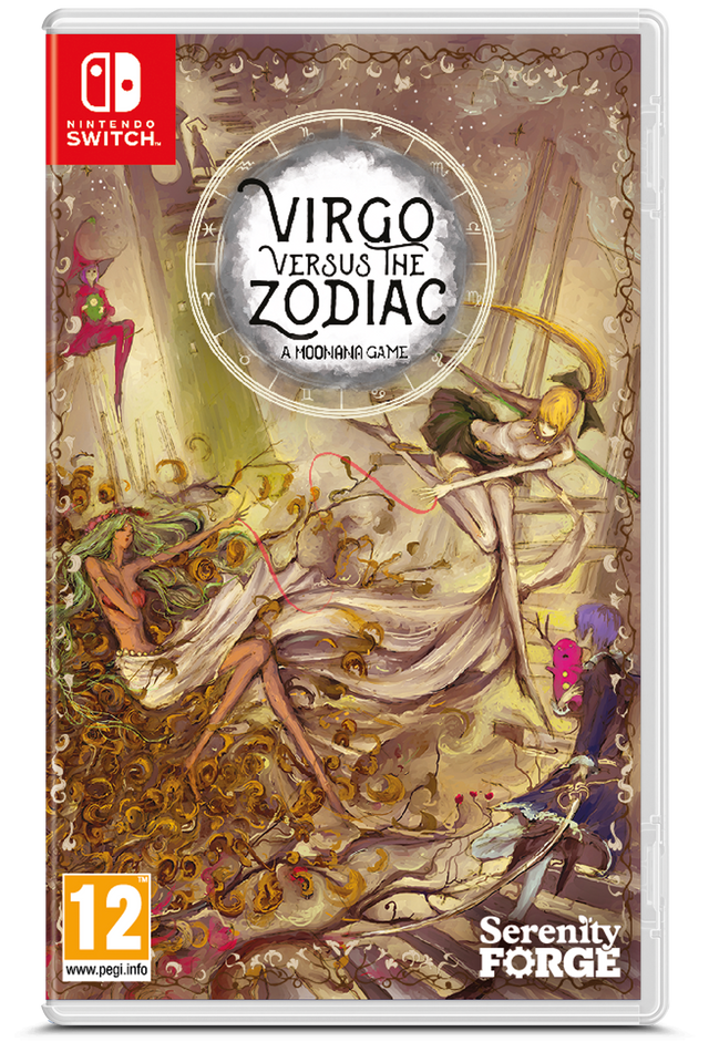 Virgo Versus the Zodiac Nintendo Switch – Emballage