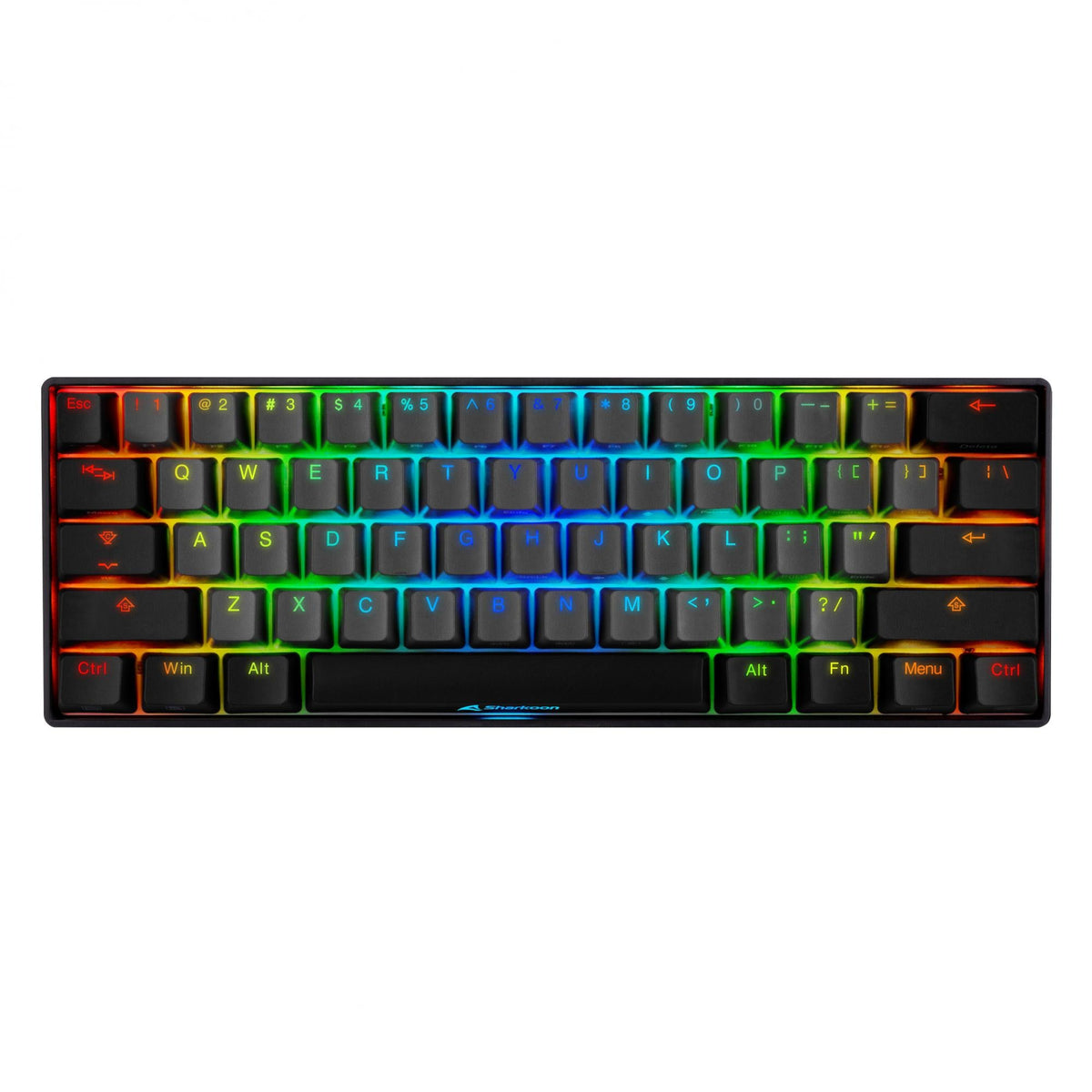 Sharkoon SKILLER SAC20 S4, keycap (black, 62 pieces, ANSI layout (US), for SKILLER SGK50 S4) Sharkoon
