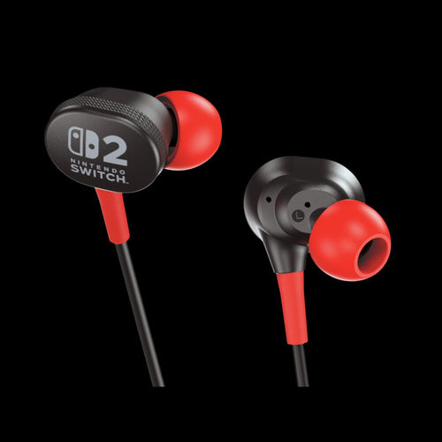 PowerA Wired Earbuds for Nintendo Switch 2- Black - billede 4
