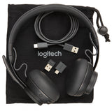 Logitech - Zone Wireless Teams Bluetooth headset - GRAPHITE Logitech