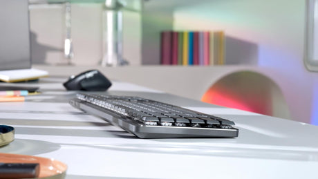 Logitech - MX Mechanical Wireless Illuminated Keyboard - Nordic - Lineair Switch