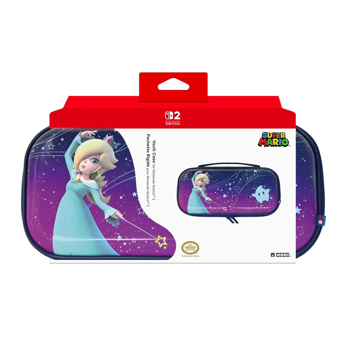 HORI - Vault Case (Universe Rosalina) - Nintendo Switch 2 - Purple HORI