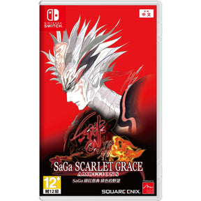 SaGa Scarlet Grace: Ambitions – forside til Nintendo Switch