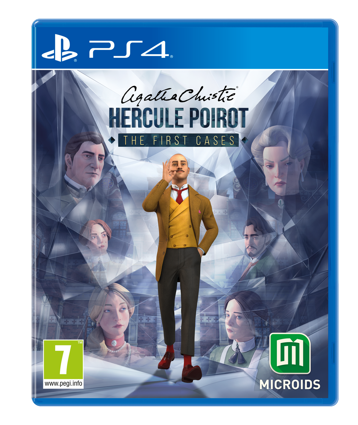 Hercule Poirot: The First Cases – PlayStation 4 – spilomslag