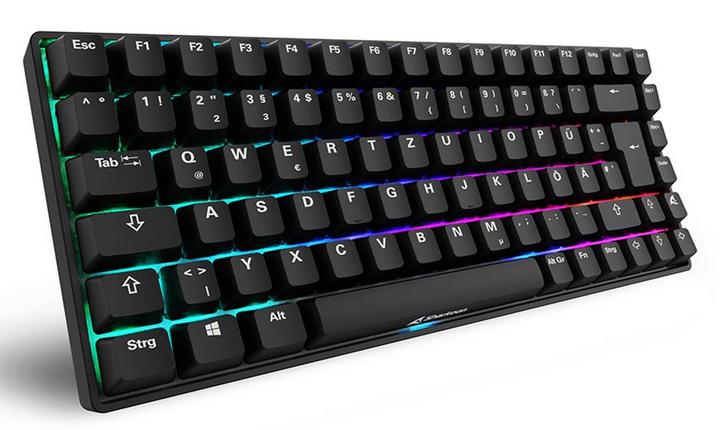 Sharkoon SKILLER SGK50 S3 PBT (black, DE layout, Gateron G Pro 3.0 Yellow) Sharkoon