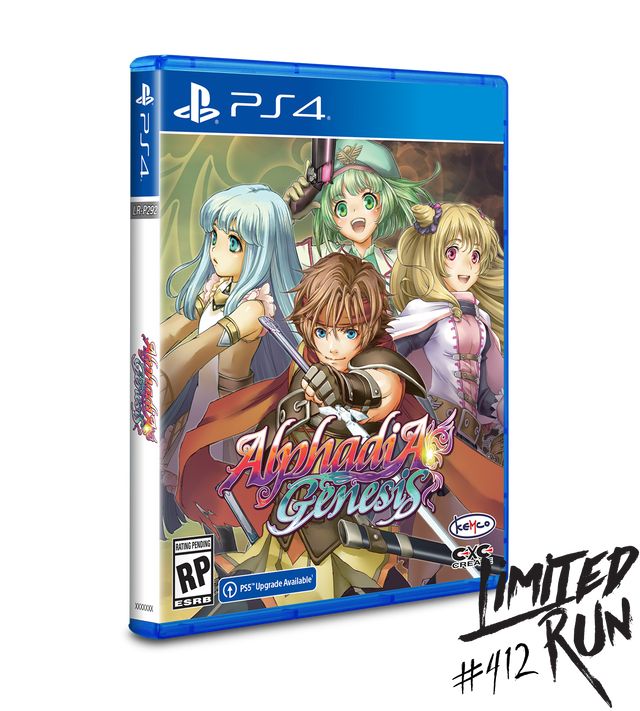 Alphadia Genesis (Limited Run #412) (Import) – PlayStation 4 – spilomslag