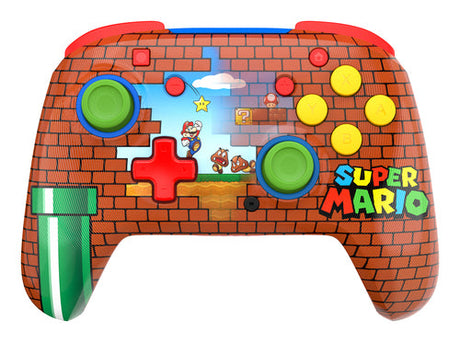 Turtle Beach Rematch Wireless – Mario Bricks Reveal – Switch – Front med greb