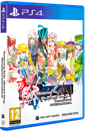 Romancing SaGa -Minstrel Song- Remastered International – PlayStation 4 – spilomslag
