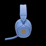 LucidSound LS500 Sunrise Paradise – blåt trådløst gamingheadset – set fra siden