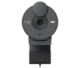 Logitech - Brio 300 Full HD webcam, Graphite Logitech