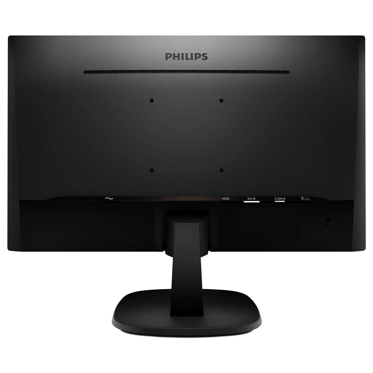 Philips V-line 243V7QDSB 24 1920 x 1080 (Full HD) DVI VGA (HD-15) HDMI 60Hz Philips