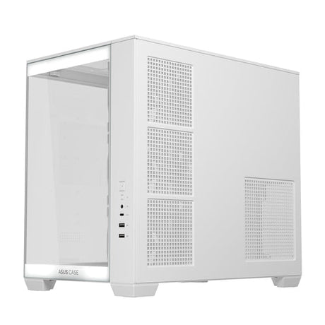 ASUS A32 Plus TG ARGB White – set skråt forfra (vinkel 4)