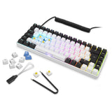 Sharkoon SKILLER SGK50 S3 (white, DE layout, Gateron Red) Sharkoon