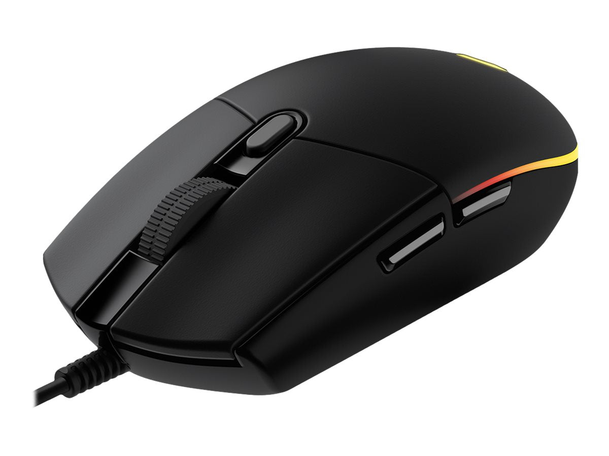 Logitech Gaming Mouse G102 LIGHTSYNC Optisk Kabling Sort