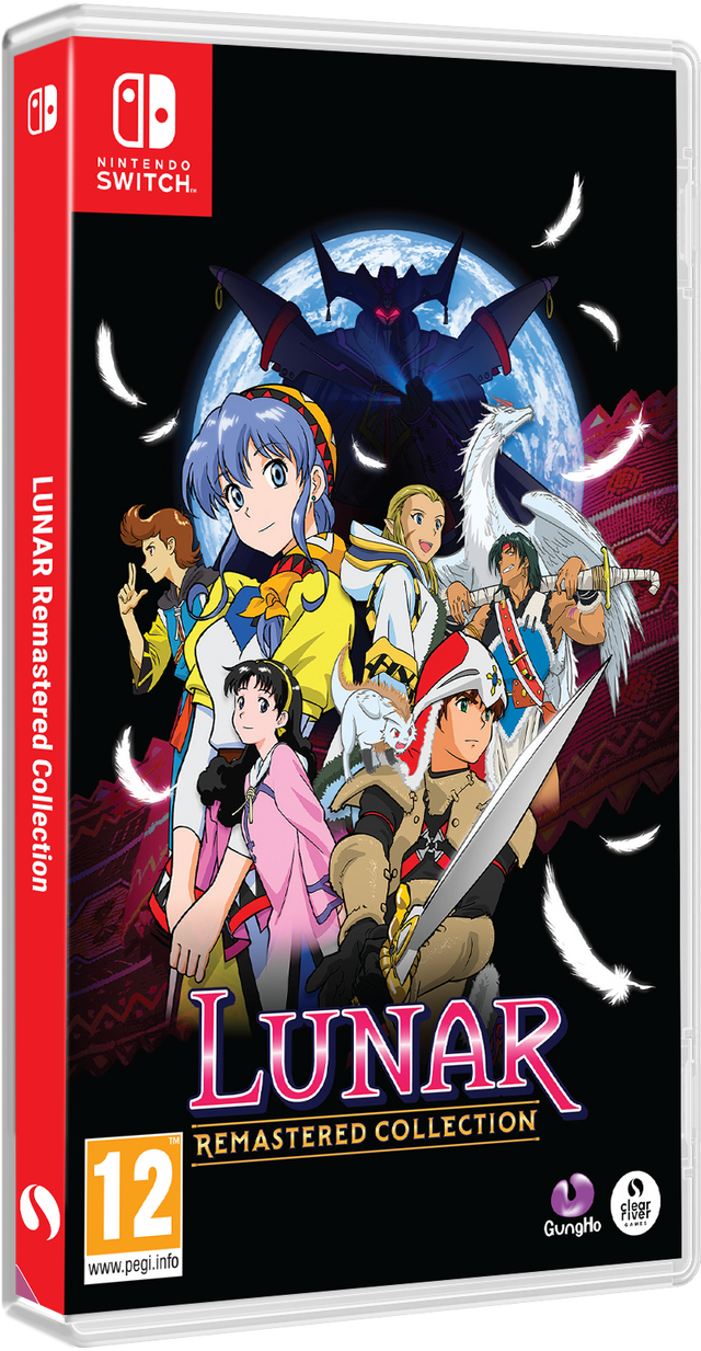 LUNAR Remastered Collection – det medfølgende fysiske Switch-spil