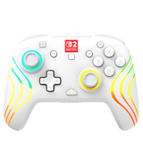 Turtle Beach Afterglow Wave Wireless – Switch-controller – Hvid – hvid controller med RGB-lyslinjer
