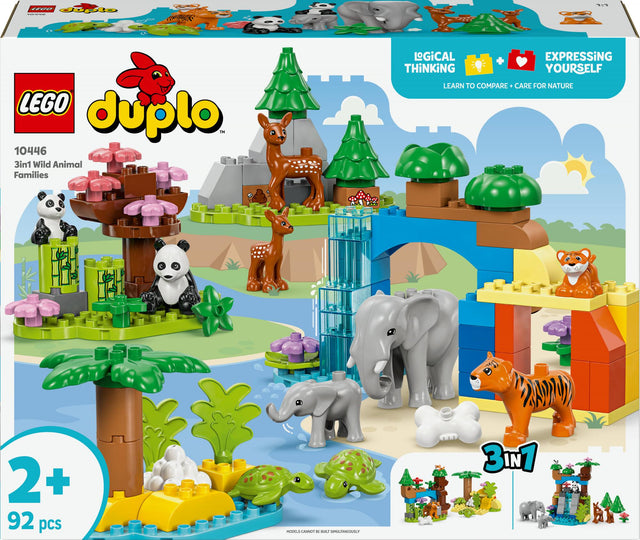 LEGO - DUPLO Town - 3-in-1 Wild Animal Families (10446) LEGO