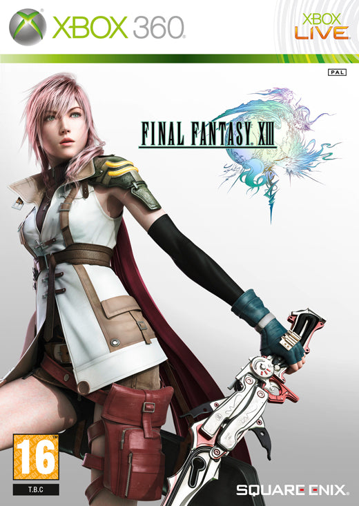 Final Fantasy XIII – Xbox 360 – spilomslag