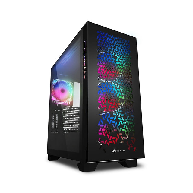 Sharkoon ELITE SHARK CA300H Black, big tower case Sharkoon