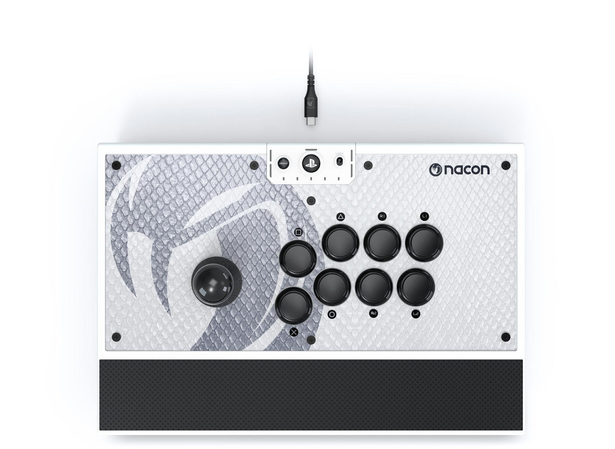 NACON DAIJA Arcade Stick Sort, Hvid USB speciel PC, PlayStation 4, PlayStation 5 NACON