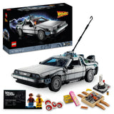 LEGO 10300 Icons Back to the Future Time Machine Construction Toy LEGO