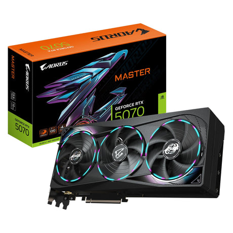 Gigabyte GeForce RTX5070 AORUS MASTER 12GB Gigabyte