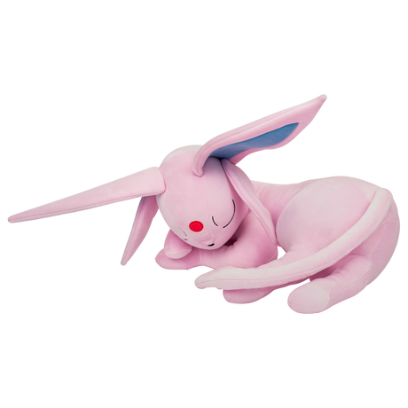 Pokémon Sleeping Espeon – sovende bamse, ca. 45 cm