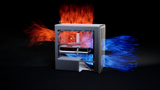 HAVN BF 360 Flow – White Mid Tower kabinet med præinstallerede high-performance fans HAVN