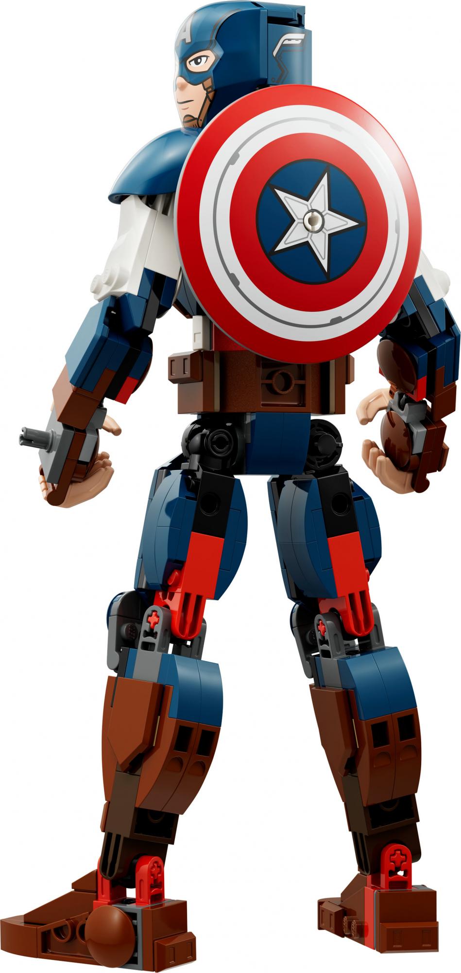 LEGO 76258 Marvel Super Heroes Captain America Buildable Figure Construction Toy LEGO