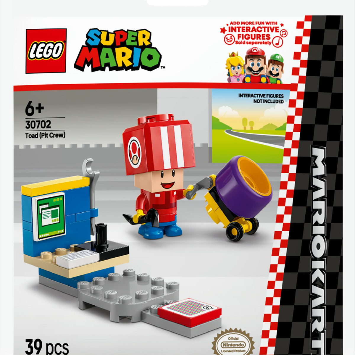 LEGO 30702 Mario Kart -Toad (Pit Crew) – Geekd