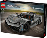 LEGO 42173 Technic Koenigsegg Jesko Absolut Super Sports Car in Gray LEGO
