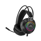 Freaks and Geeks PCP-400 Hikari – gamingheadset med RGB – headset med mikrofon set skråt forfra